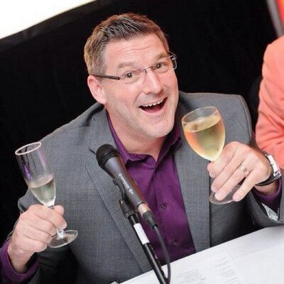 Mike at a judging panel