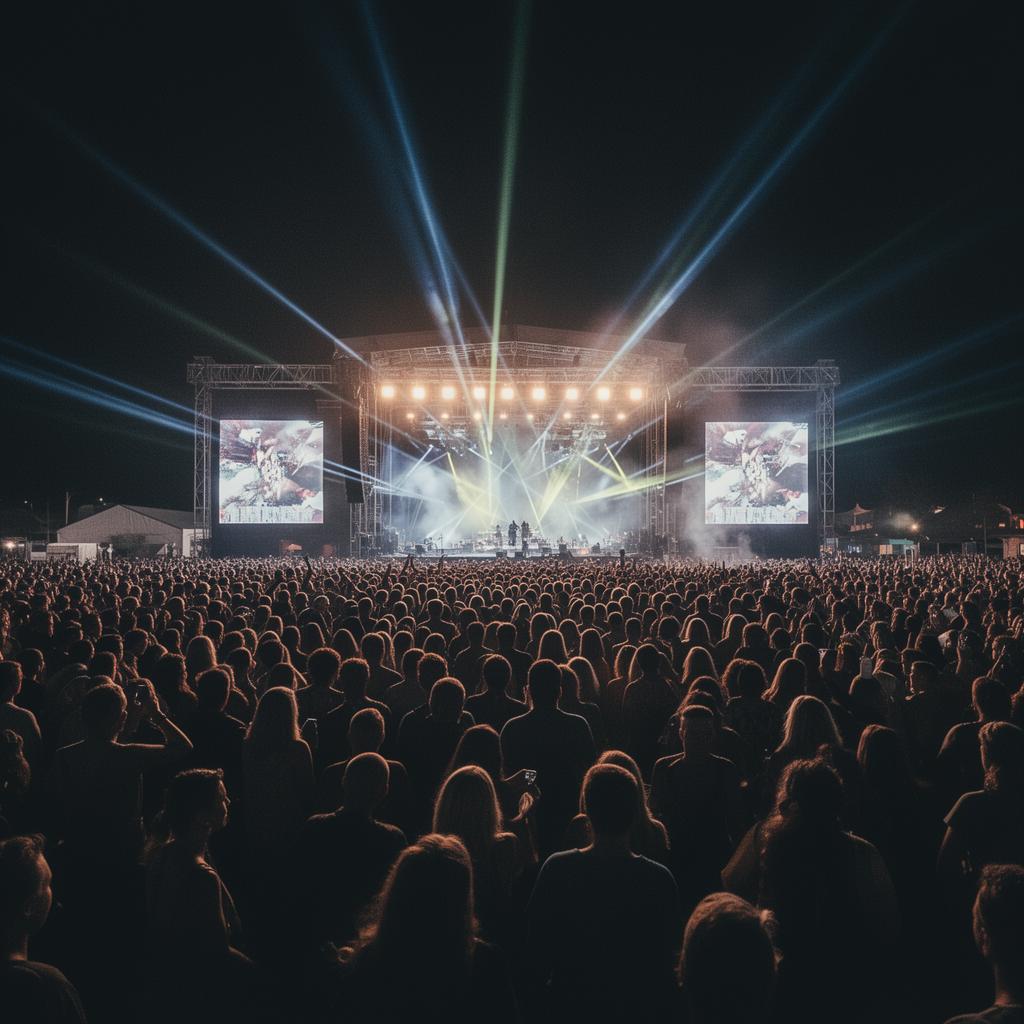 Live concert crowd at a GPS-produced event